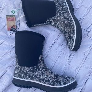 Gardenline Lined Rain Boots size 9